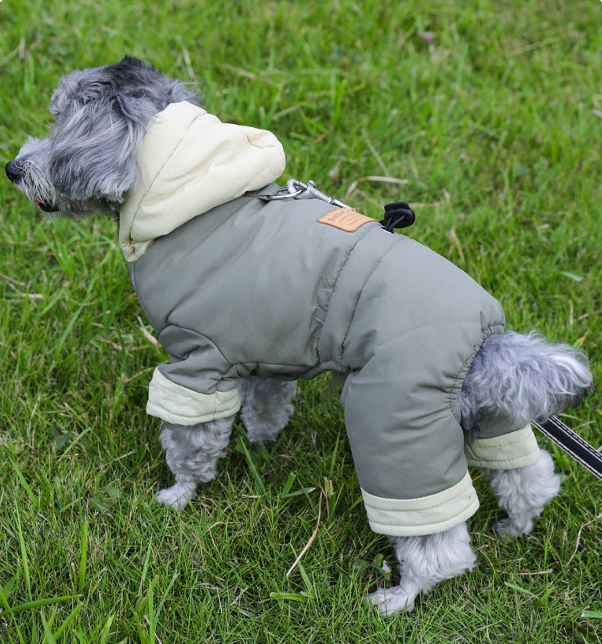 Winter overalls on fleece