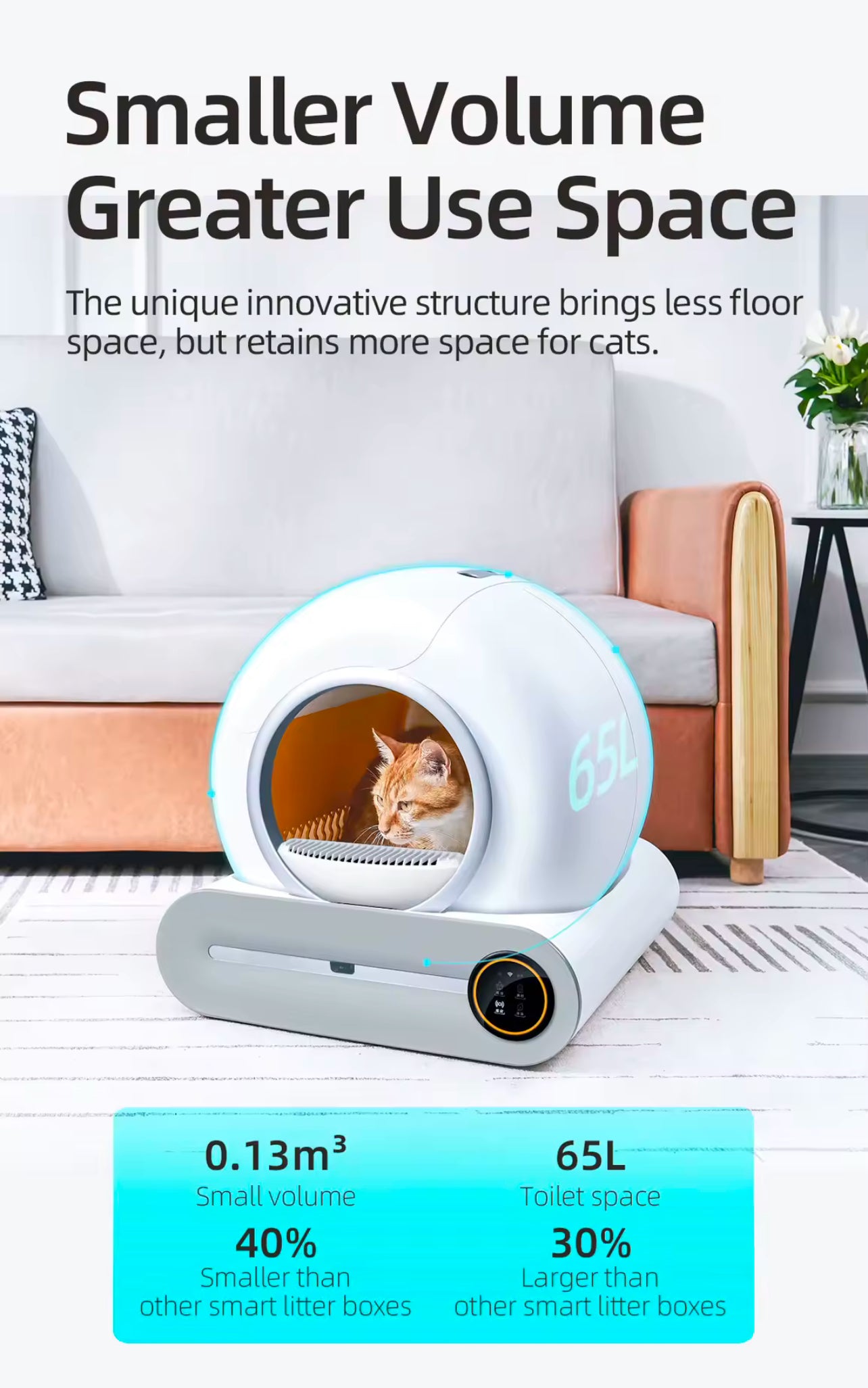 Automatic Smart Cat Litter