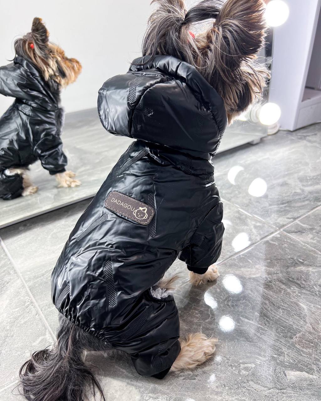 Warm overalls for dogs